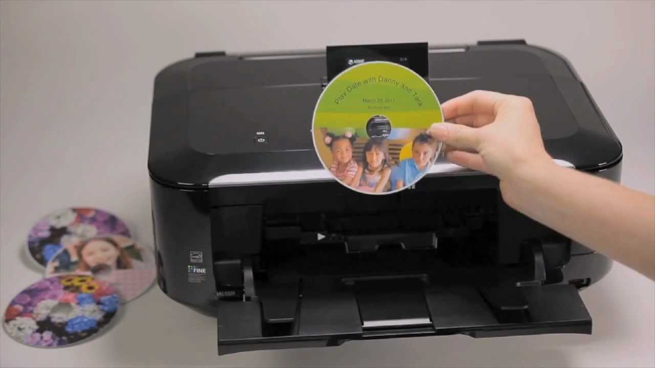 Canon printer cd label software